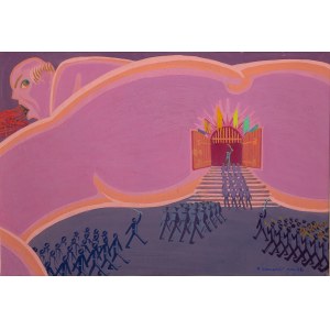 Marian (Marzyn) Konarski (1909-1998), MARCH OF LIZUSES, 1955