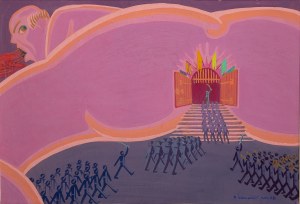 Marian (Marzyn) Konarski (1909-1998), MARSZ LIZUSÓW, 1955