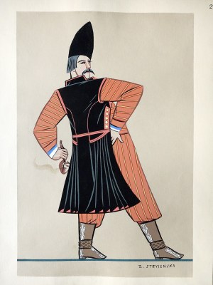 Zofia Stryjeńska (1891 - 1976), CHŁOP Z SIERADZA, 1939