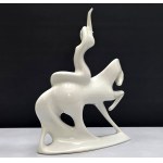 New Look - Large porcelain figure of Lady Godiva - designed by J.Ježek - Royal Dux 2nd half of 20th century.