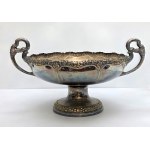 Large silver-plated fruit jardiniera - early 20th century