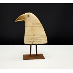 Jacek Budzowski - Bird - Unglazed ceramics - Krakow 1990s