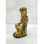 Czubernat Zofia (b. 1934), Figurine "Sorrowful Christ." [Folk Art]