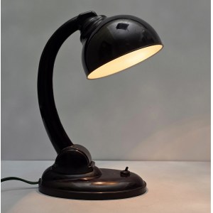 Bakelitová stolní lampa - návrh Eric Kirkamn Cole, Elektrosvit - 30. léta 20. století