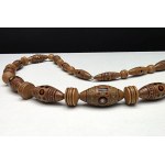 Wooden beads in folk style - Eastern Carpathians [ Hutsul region] - 2nd half of the 20th century.