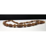 Wooden beads in folk style - Eastern Carpathians [ Hutsul region] - 2nd half of the 20th century.