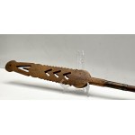 Collectible paddle spinning wheel - 2nd half of the 19th century[Folk Art].