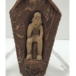 Small wooden chapel with the Sorrowful Jesus - Anna Ficoń [ 1938-2016] - Beskid Żywiecki