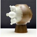 Space Age ceramic vase - Kravsko Czechoslovakia - 1960s