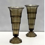 ART-DECO - Pair of beautiful vases - SCAILMONT- 1930s