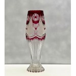 Huge crystal vase - designed by Val Saint Lambert - 1930s