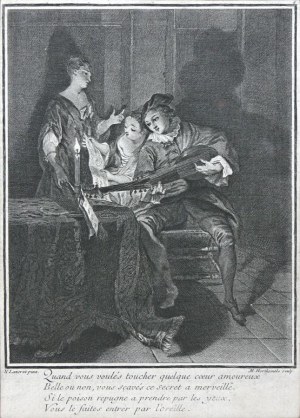 Louise-Madeleine Horthemels (1686-1777), Muzykujące towarzystwo