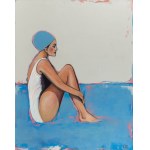 Gabriela Kukla (ur. 1976), W niebieskim czepku, 2025