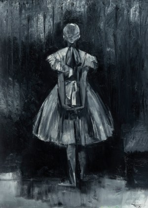 Agata Tkaczyk (ur. 1986), The Ballerina Took a Short Break Before the Next Rehearsal, 2026