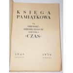 Libro commemorativo per il novantesimo anniversario del quotidiano «Czas». 1848-1938. Varsavia 1938.