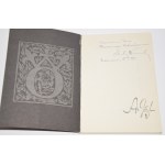 [Dedication] Andrzej KŁOSSOWSKI – ANATOL GIRS – book artist.