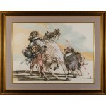 Claude Weisbuch (1927 - 2014), Don Kichot i Sancho Pansa