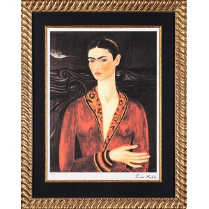 Frida Kahlo (1907 - 1954), Autoportrét v sametových šatech