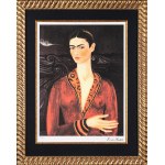 Frida Kahlo (1907 - 1954), Autoportret w aksamitnej sukni