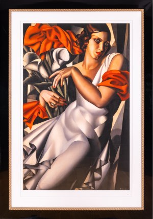 Tamara Łempicka (1894 - 1980), Portret Iry Perrot