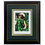 Tamara Lempicka (1894 - 1980), Woman in a Green Dress