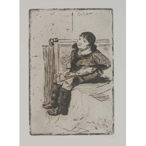 Wlodzimierz KONIECZNY (1866 - 1916), Boy, 1909.