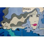 Roman CIEŚLEWICZ (1930 - 1966) - według, Okładka miesięcznika „Polska”, 164, 4/1968 - przed 1966