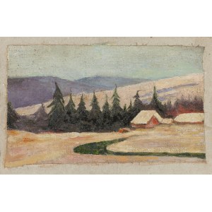 Artist Unrecognized, 20th century, Przedwiośnie na Podhalu II