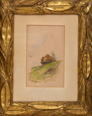 Juliusz HOLZMULLER (1876 - 1932), Samotnia na Podhalu, ok.1910 r.