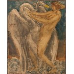 Antoine BOURDELLE, Francja, XIX/XX w. (1861 - 1929), Leda z łabędziem, ok. 1910 r.