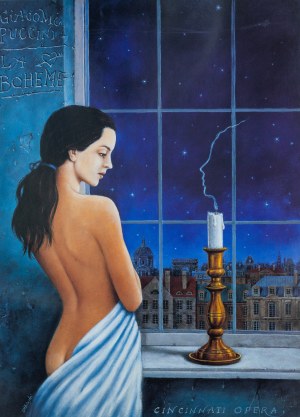 Rafał OLBIŃSKI (ur. 1943), La Boheme, 2001r.