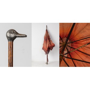 ENGLISH MANUFACTURING, 19th century, Exclusive ladies' umbrella, London 1895.