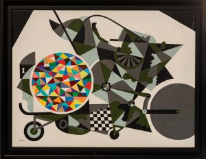 Jacek WRÓBLEWSKI (ur. 1946), Mechanofaktura, 2024 r.