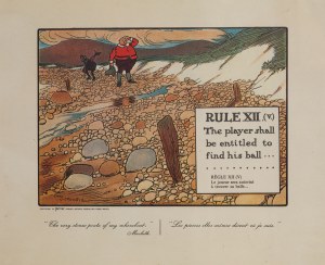 Charles Exeter Devereux CROMBIE, Anglia (1880 - 1967), Rule XII, ok. 1960 r.