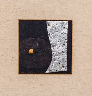 Ake LAGERBORG, Szwecja, XX/XXI w. (1927 - 2020), Kompozycja abstrakcyjna, 1967 r.