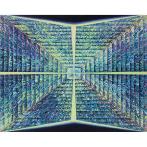 Magdalena Barczyk-Kurus, Svetlo štvorca III zo série Geometria svetla, 2026