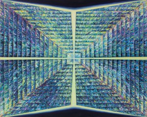 Magdalena Barczyk-Kurus, Światło kwadratu III z cyklu Geometria światła, 2026