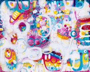 Marlena Rakoczy, Kolorowy chaos, 2025