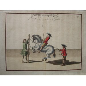 Abraham van Diepenbeeck secondo, Illustrazione per l'opera di William Cavendish "Neu-eröffnete Reit-Bahn" (Nouvelle Methode pour Dresser les Chevaux)