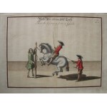 Abraham van Diepenbeeck wg, Ilustracja do dzieła Williama Cavendisha "Neu-eröffnete Reit-Bahn" (Nouvelle Methode pour Dresser les Chevaux)