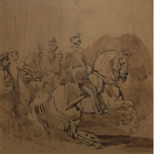 Piotr Michałowski, Prince Joseph on horseback