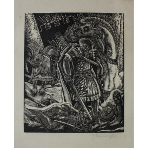 Stefan Mrożewski, Parsifal triumphing over Kingron, 1933
