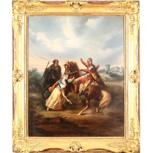 Feliks Sypniewski, Scena z „Konrada Wallenroda”. Spotkanie Alfa i Aldony, 1855