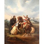 Feliks Sypniewski, Scena z „Konrada Wallenroda”. Spotkanie Alfa i Aldony, 1855
