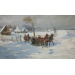 Witold Wejchert, Wyjazd na polowanie, 1897