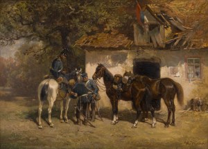 Heinrich Winter, Punkt opatrunkowy