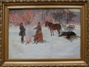 Ignacy Zygmuntowicz, Po polowaniu na niedźwiedzia