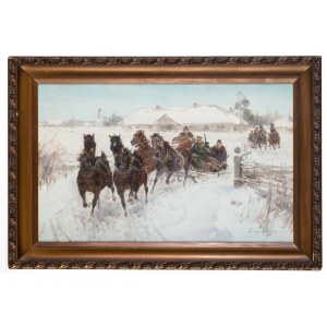 Ignacy Zygmuntowicz, On the Hunt