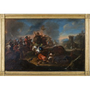 A.N. (18./19. Jahrhundert), Schlachtszene