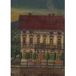 Nikifor Krynicki (1895 Krynica - 1968 Folusz), Kamienica , circa 1950s.